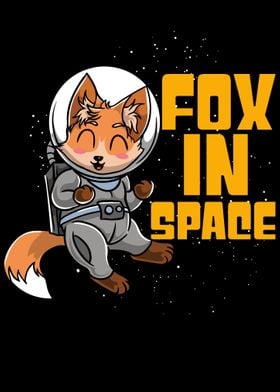 Fox in Space Galaxy Astron