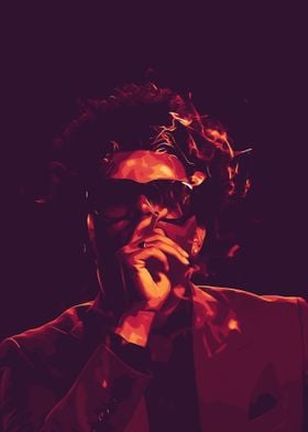 The Weeknd poster