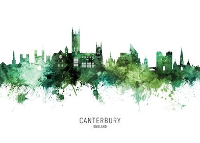 Canterbury Skyline England