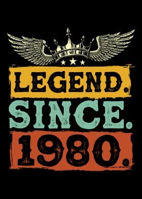 Legend Since 1980