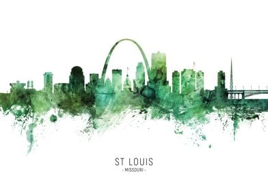 St Louis Skyline Missouri