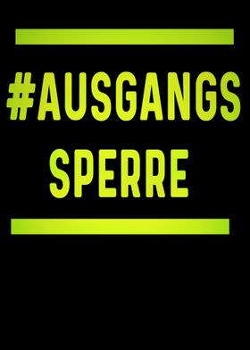 ausgangssperre Corona