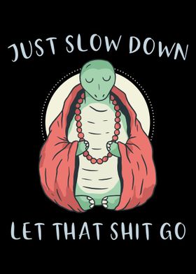 Just Slow Down Turtle