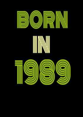 Born in 1989 30