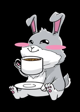 Bunny Coffee Kawaii