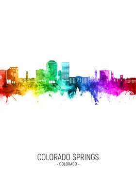 Colorado Springs Skyline