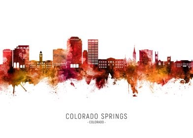 Colorado Springs Skyline