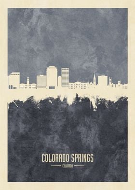 Colorado Springs Skyline