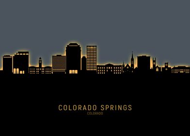 Colorado Springs Skyline