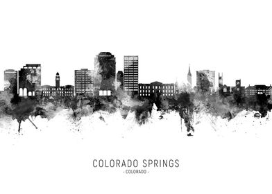 Colorado Springs Skyline