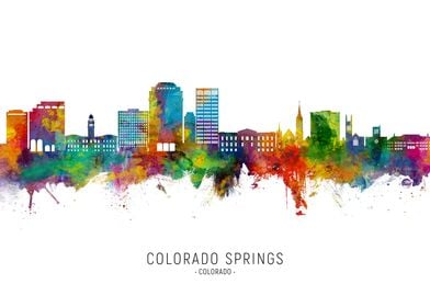 Colorado Springs Skyline