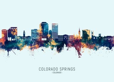 Colorado Springs Skyline