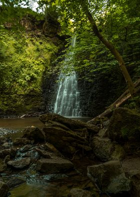 Falling Foss Waterfall