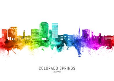 Colorado Springs Skyline