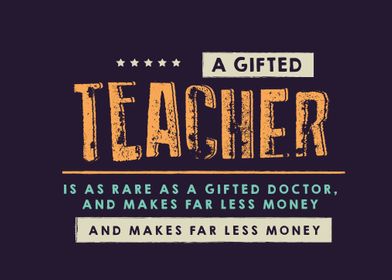 A gifted teacher 