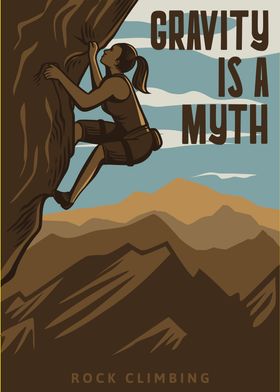 Gravity is a Myth Climbing