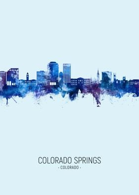 Colorado Springs Skyline