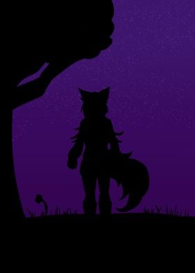 Cat in the Night