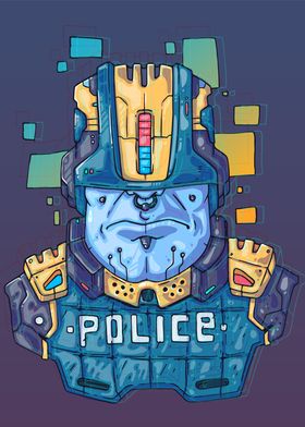 Cyberpunk Police