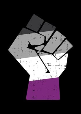 Raised Fist Asexual