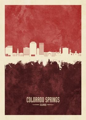 Colorado Springs Skyline