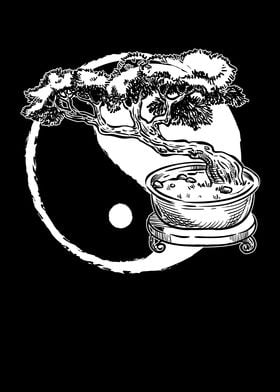 Bonsai Ying Yang Tree Zen