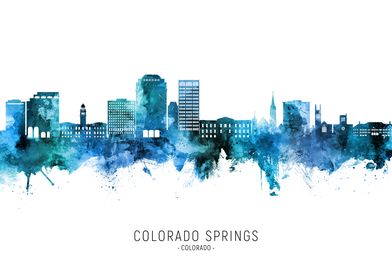 Colorado Springs Skyline