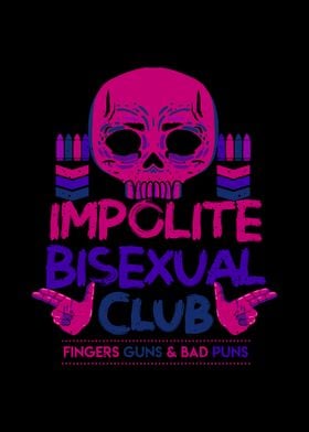 Impolite Skull Bisexual