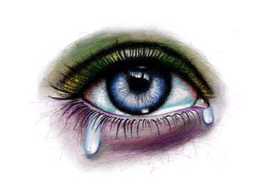 colorful tears