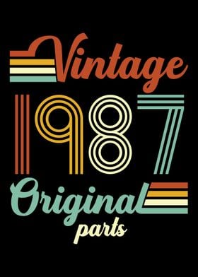 Vintage 1987 Original