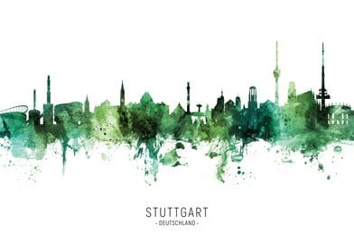 Stuttgart Skyline