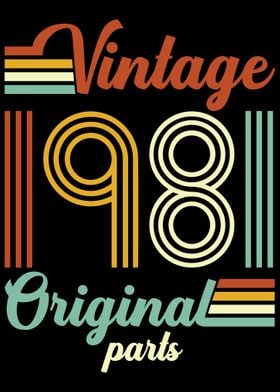 Vintage 1981 Original