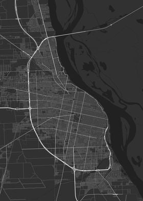 Rosario Argentina Map