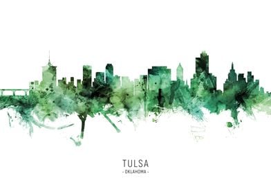 Tulsa Skyline Oklahoma