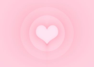 Pink heart