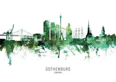 Gothenburg Skyline Sweden