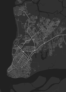 Belem Brazil Map