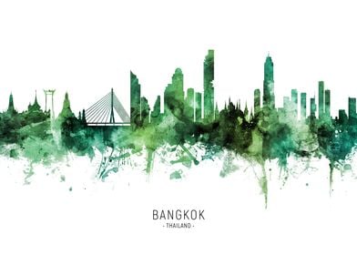 Bangkok Skyline Thailand