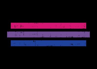 Bisexual Pride Striped