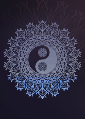 Yin Yang Mandala