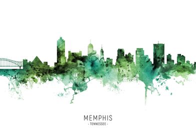 Memphis Skyline Tennessee