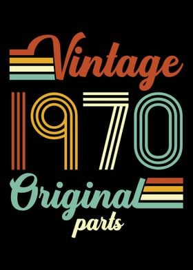 Vintage 1970 Original