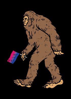 Bigfoot Bisexual Pride