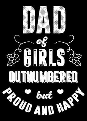 Dad Of Girls Outnumbered B