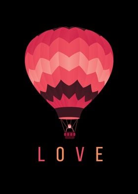 Hot Air Balloon Love