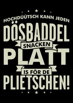 Plattdeutsch Spruch