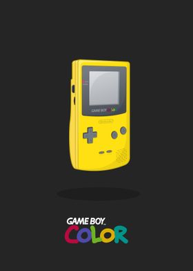 Gameboy Color Illustration