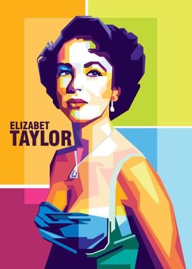 Elizabet Taylor in wpap