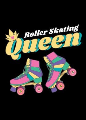 Retro Rollerskating skatin