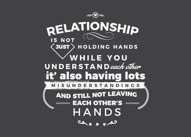 relationship is not just